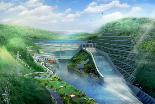 通海老挝南塔河1号水电站项目
